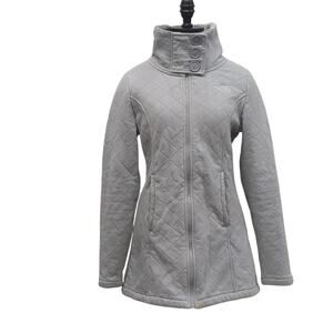 the North Face gray lined winter coat size S